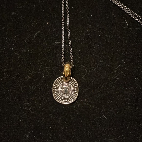 Tous Jewelry - NWOT Tous vermeil gunmetal necklace 🌟